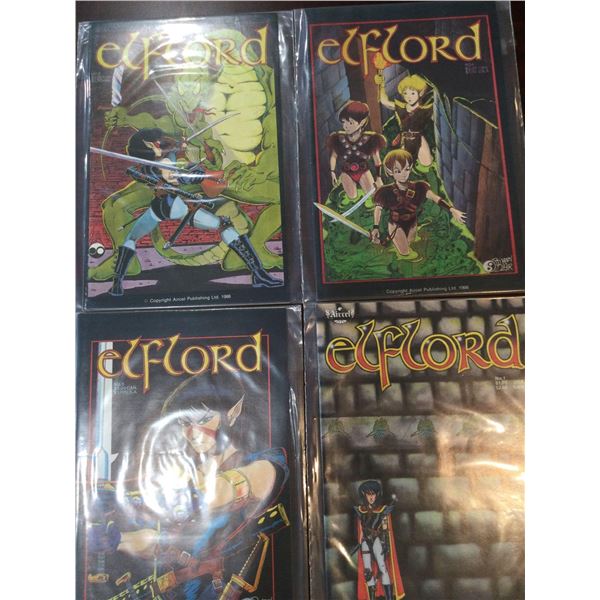 Aircel Elford issues 1, 3, 4, 5  COMIC BOOKS - SOLD AS A LOT OF 4 - in protectors, great condition