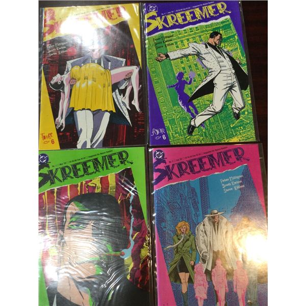 DC Skreemer issues 1-4 series COMIC BOOKS - SOLD AS A LOT OF 4 - in protectors, great condition