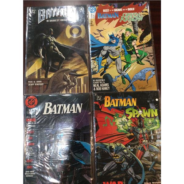 DC Batman assorted titles COMIC BOOKS - SOLD AS A LOT OF 4 - in protectors, great condition