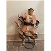 Image 2 : Samurai Warrior Paper Mache Style statue 1 of 3 -  18 inches