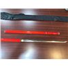 Image 1 : Nippon Katana Sword solid wood handled 23 inch blade NEW with case sharpened