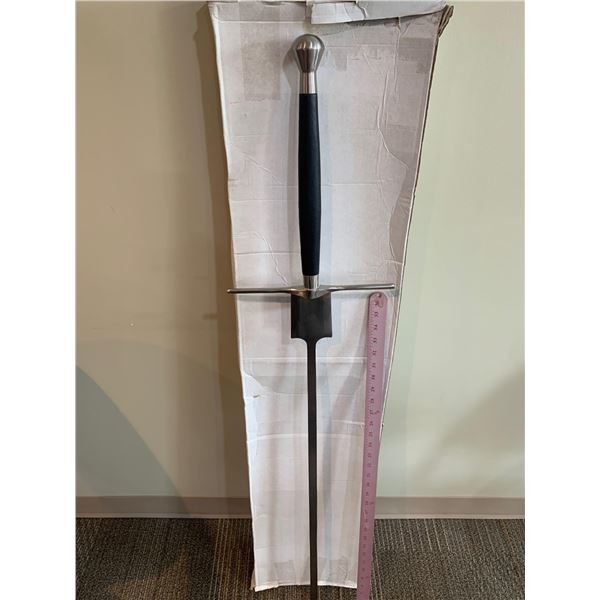 Viking Game of Thrones warriors sword with oversize handle stainless steel 34 inch blade NEW in box