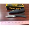 Image 1 : Browning Hunters Skinning/Trappers knife with sheath NEW in box