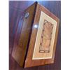 Image 1 : Hecho A Mano DECRAL Cedar lined cigar Humidor double layer design with Guages