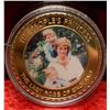 Image 1 : Lady Diana The People Princess 24K Gold Plated commemorative NEW Cased collector medallion "The Last