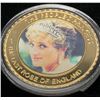 Image 1 : Lady Diana The People Princess 24K Gold Plated commemorative NEW Cased collector medallion "The Last