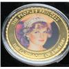 Image 1 : Lady Diana The People Princess 24K Gold Plated commemorative NEW Cased collector medallion "The Last