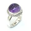 Image 2 : Silver Amethyst(5.5ct) Ring (~weight 5.5g), Suggested Retail Value $400