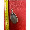 Image 3 : Dendrite Rare Gemstone and .925 Silver Pendant large stone NEW