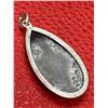 Image 4 : Dendrite Rare Gemstone and .925 Silver Pendant large stone NEW