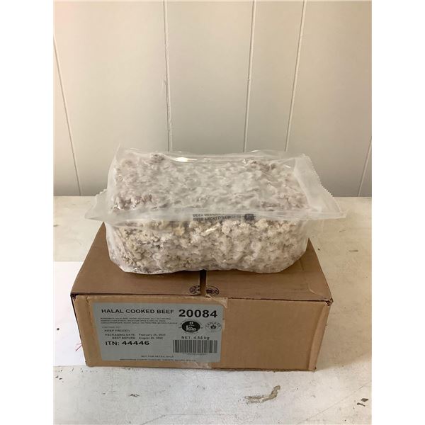 Case of Frozen Halal Cooked Beef (4.54kg)