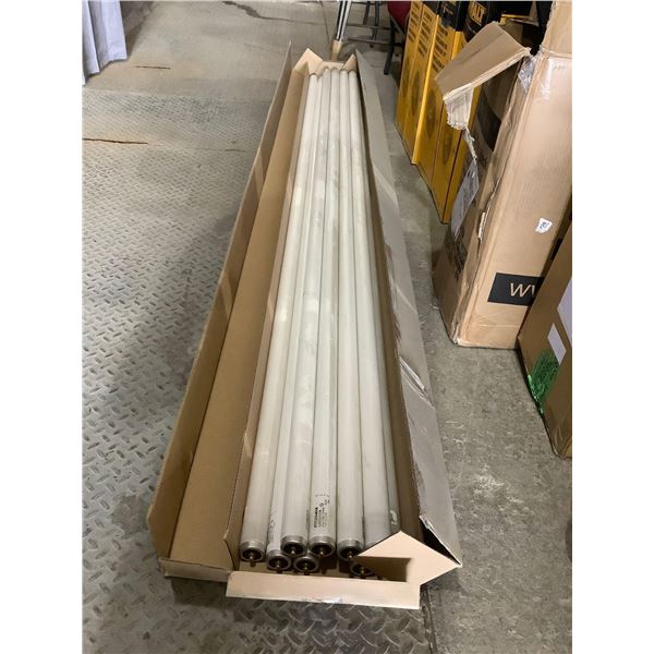 Case of 10 96in Sylvania Cool White Deluxe 60W Fluorescent Tubes