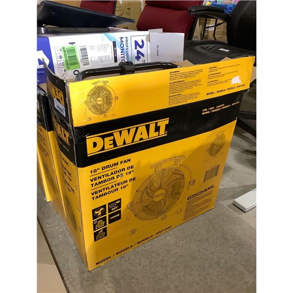 Dewalt 18in Drum Fan
