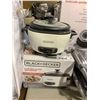 Image 1 : Black Decker 6-Cup Rice Cooker and Steamer