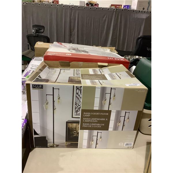 Basia 3-Light Floor Lamp (72in x 17.5in)