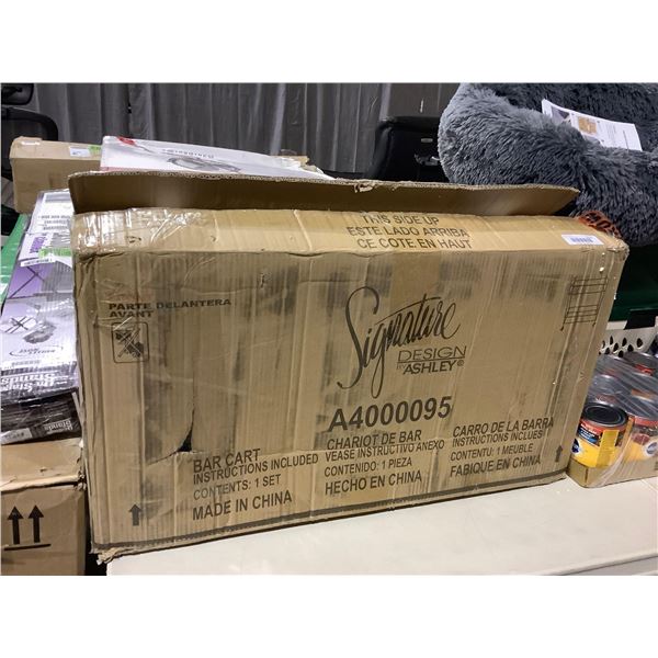 Ashley Signature Bar Cart