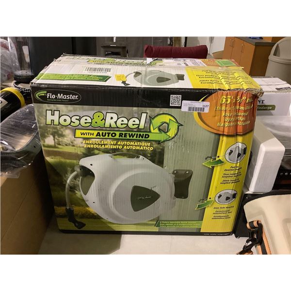 Flo Master Hose & Reel 65ft Retractable Hose Reel