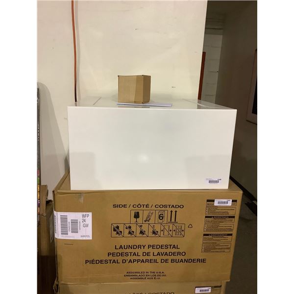 Whirlpool 24in Laundry Pedestal - Model: WFP24GW