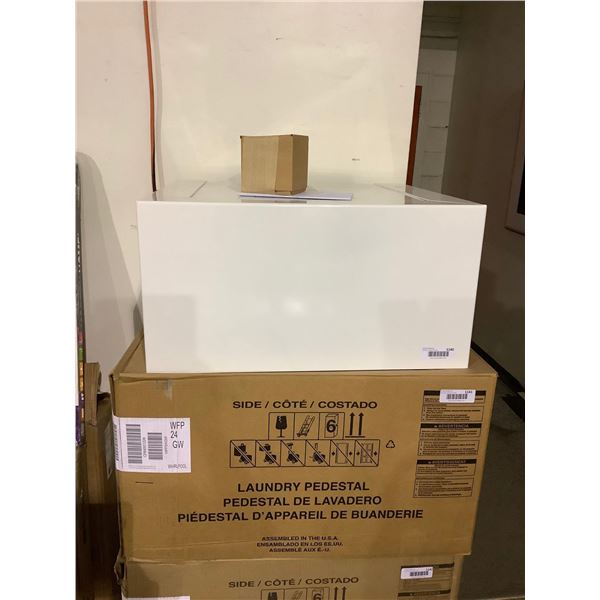 Whirlpool 24in Laundry Pedestal - Model: WFP24GW