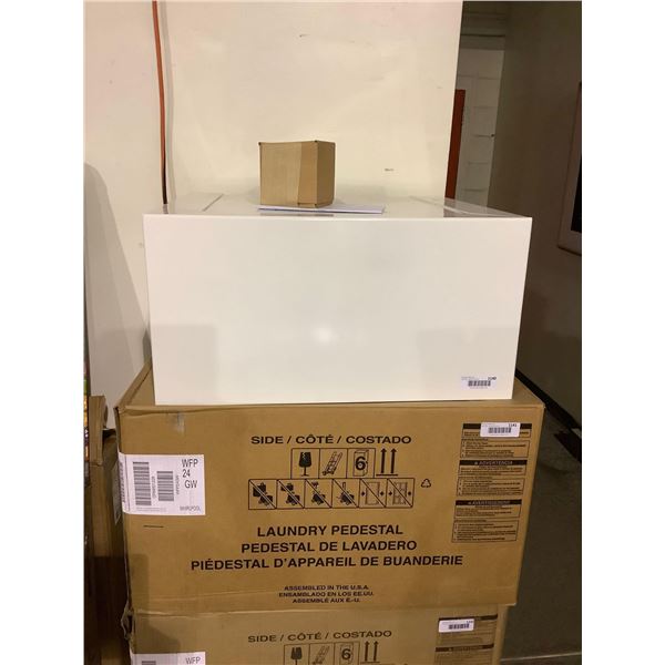 Whirlpool 24in Laundry Pedestal - Model: WFP24GW