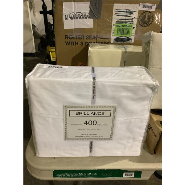 Brilliance King Size Sheet Set