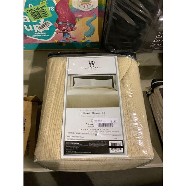 Wamsutta King Size Blanket