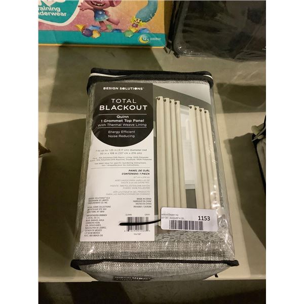 Design Solutions Total Blackout Grommet Top Panel (50in x 108in)