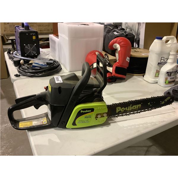 Poulan 33cc 14in Gas Chain Saw - Model: P3314