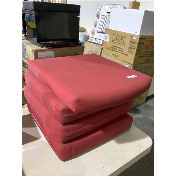 Patio Chair Cushions Lot of 4