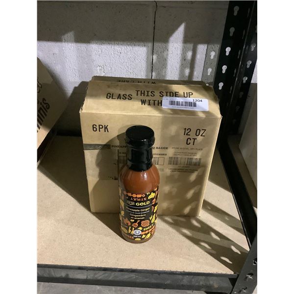 Case of Co-Op Gold Pineapple Ginger Barbecue Sauce (6 x 350mL)