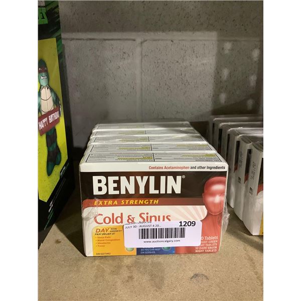 Benylin 20 Extra Strength Cold & Sinus Day/Night Tablets 6-Pack