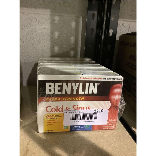 Benylin 20 Extra Strength Cold & Sinus Day/Night Tablets 6-Pack