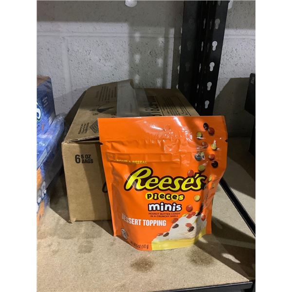 Case of Reese's Pieces Minis Dessert Topping (6 x 141g)