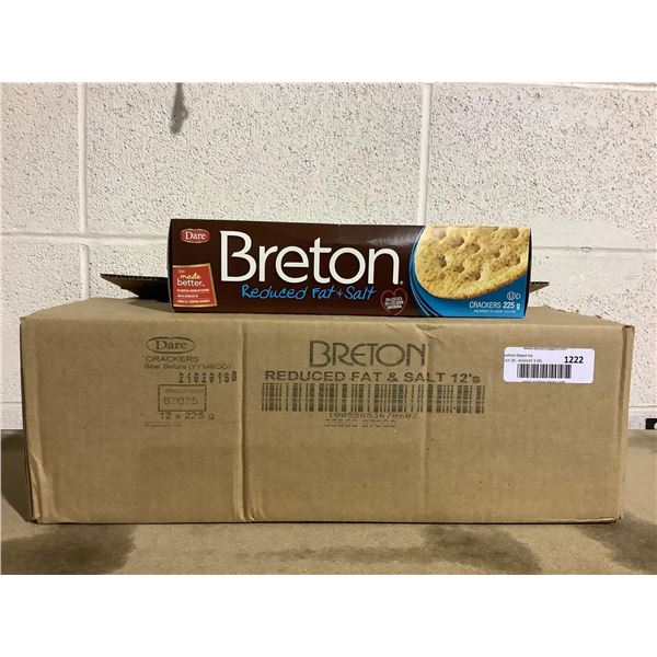 Case of Breton Crackers (12 x 225g)
