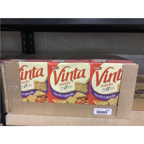 Case of Vinta Herb and Garlic Crackers (12 x 200g)