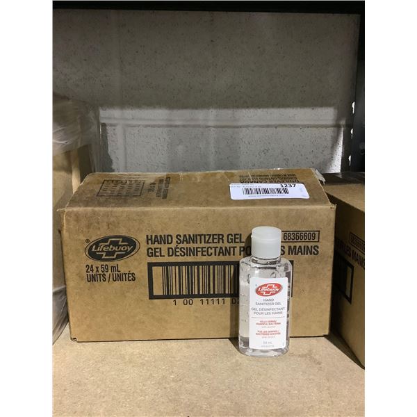 Case of Lifebuoy Hand Sanitizer Gel (24 x 59mL)