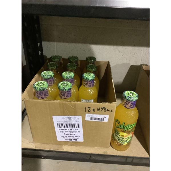 Case of Calypso Pineapple Peach Limeade (12 x 473mL)
