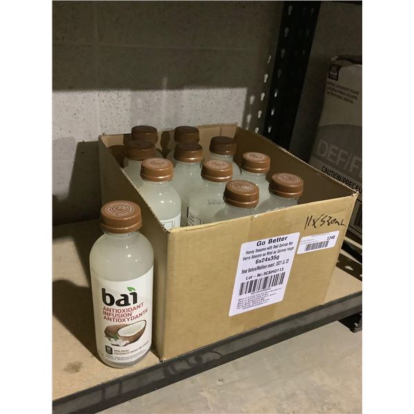 Case of Bai Antioxidant Infusion Molokai Coconut (11 x 530mL)