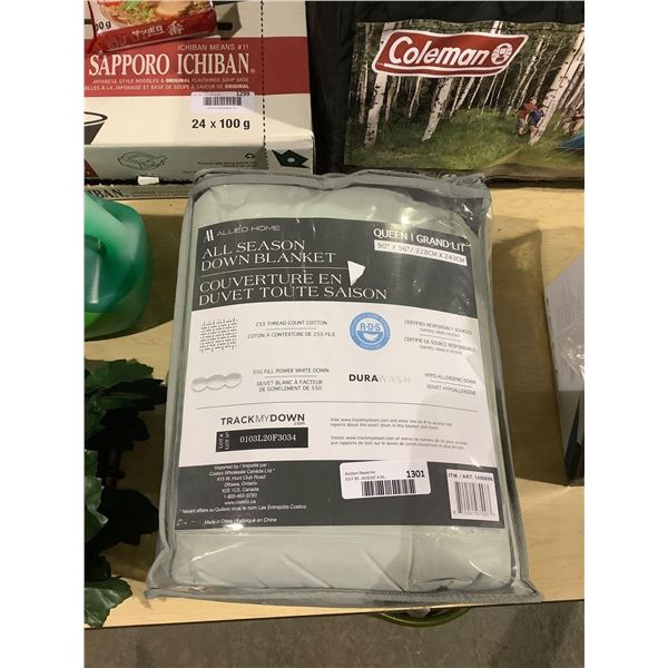Allied Home Queen Size All Season Down Blanket