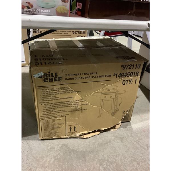 Grill Chef 2-Burner LP Gas Grill - Model: GCB300CNP