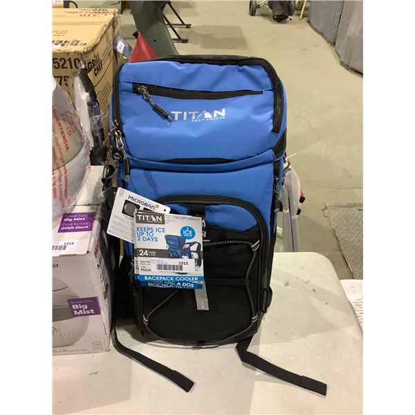 Titan Rhino-Tech Water Resistant Backpack Cooler