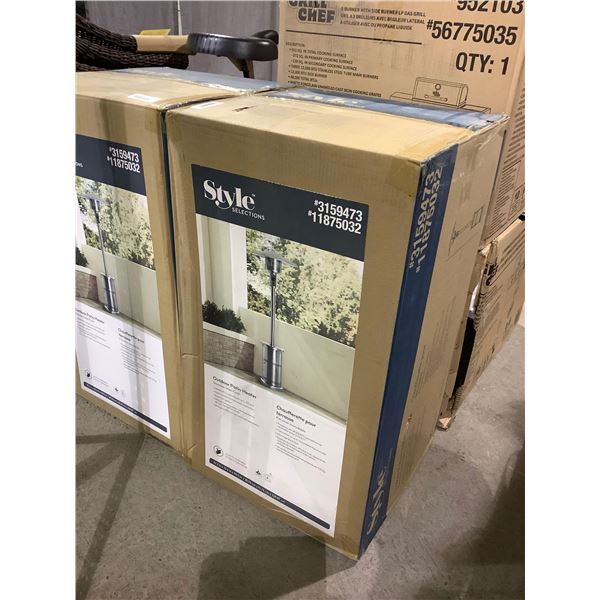 Style Selections Outdoor Patio Heater (32.2in x 32.2in x 90.5in)
