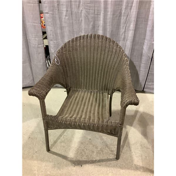 Style Selections Patio Chair (28.75in x 26.75in x 34in)