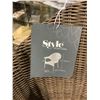 Image 2 : Style Selections Patio Chair (28.75in x 26.75in x 34in)