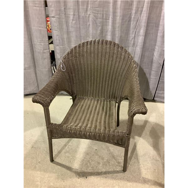 Style Selections Patio Chair (28.75in x 26.75in x 34in)