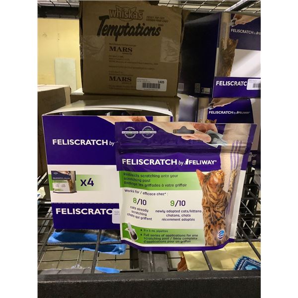 Feliway Feliscratch Cat Scratch Redirector (4 x 9 x 5mL)