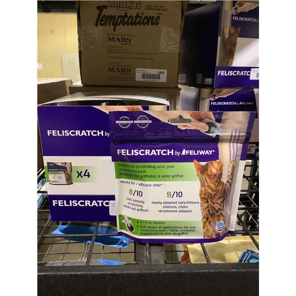 Feliway Feliscratch Cat Scratch Redirector (4 x 9 x 5mL)