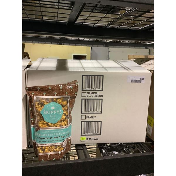 Case of Skippys Chocolate Sea Salt Crunch Popcorn (18 x 225g)