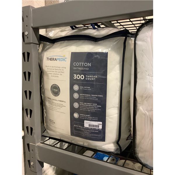 Therapedic Queen Size Mattress Pad