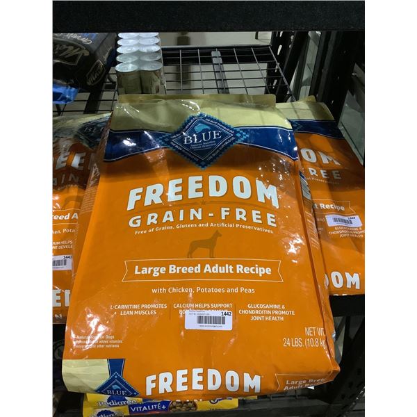 Blue Buffalo Grain Free Large Breed Adult Dog Food (10.8kg)